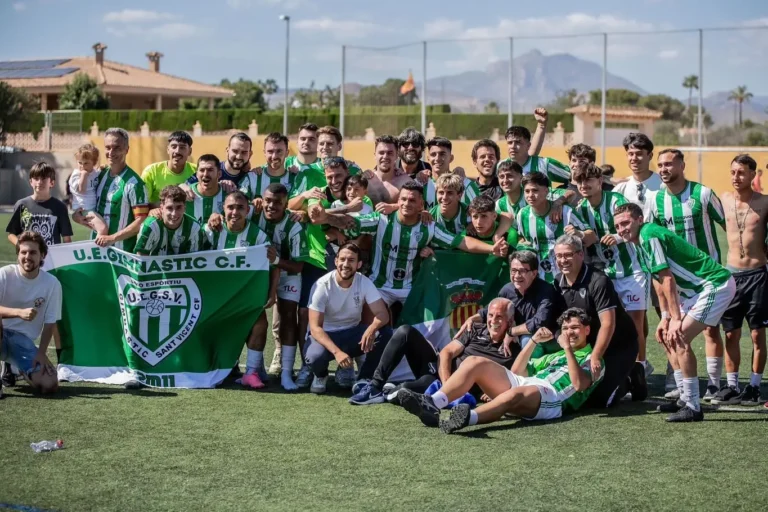 El Gimnàstic Sant Vicent asciende a primera regional