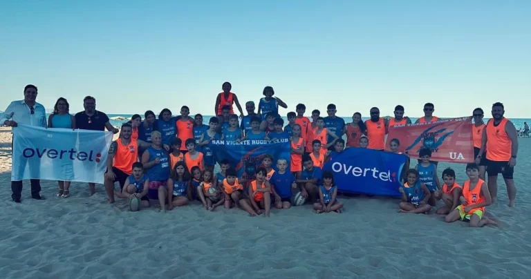 San Vicente Rugby Club organiza el campus rugby playa