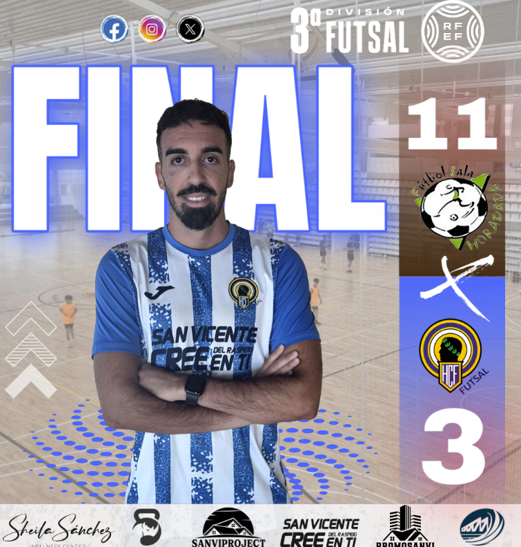 Debut difícil del Hércules San Vicente Futsal ante el Horadada