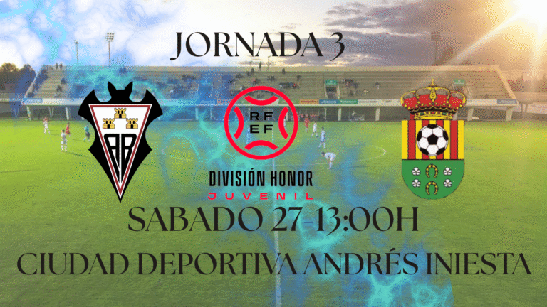 El Jove Español Juvenil visita al Albacete en busca de su primer triunfo