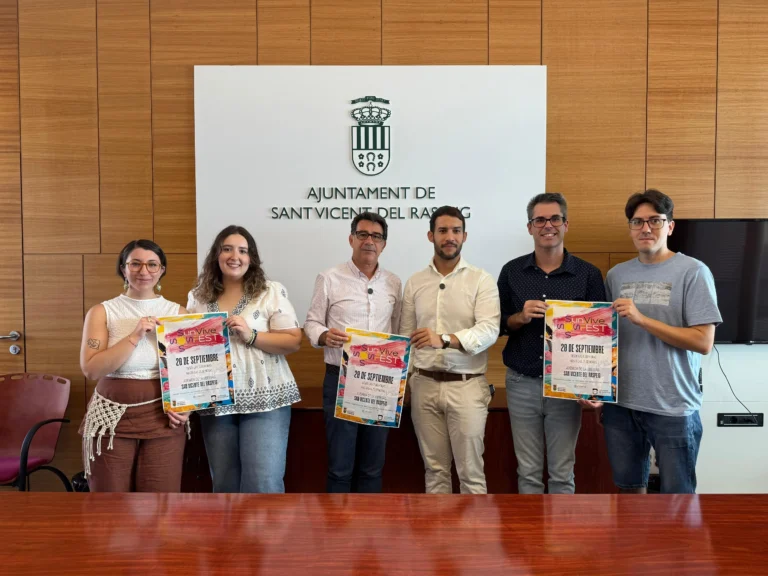 SunVive Fest llenará de arte y cultura el centro de San Vicente el 20 de septiembre