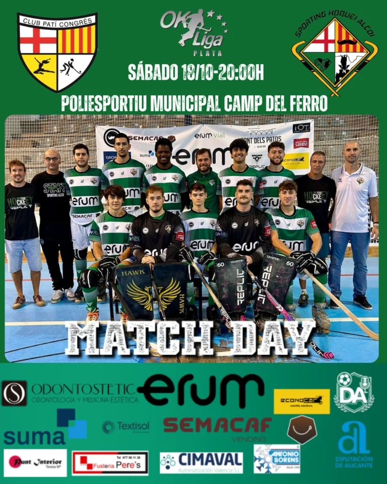 Sporting Alcoi debuta en la OK Liga Plata ante Congrés