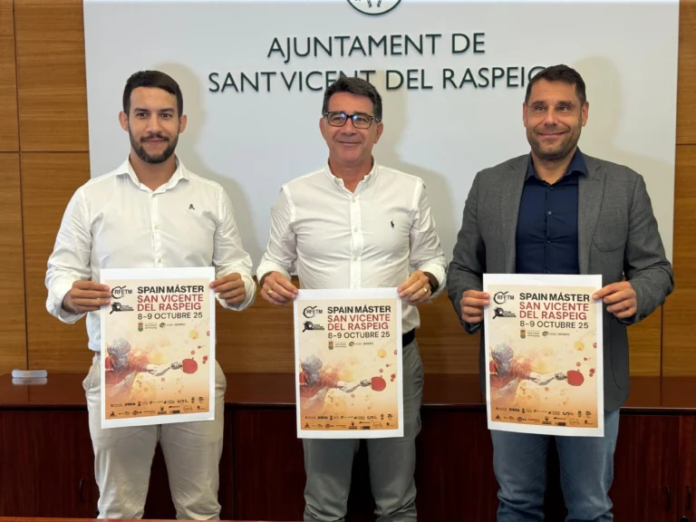 San Vicente acoge el I Spain Masters de Tenis de Mesa
