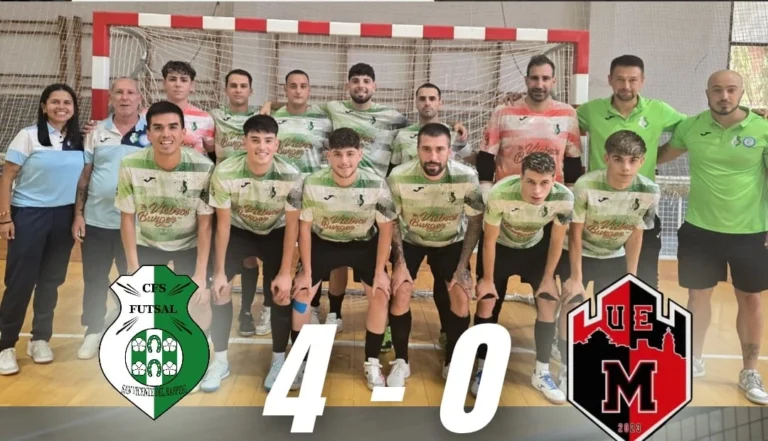 Futsal San Vicente‑VicBros Burger vence 4-0 al Monóver Fusió