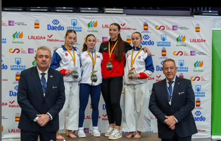 Rocío Castro López se proclama campeona de España en Kata Junior