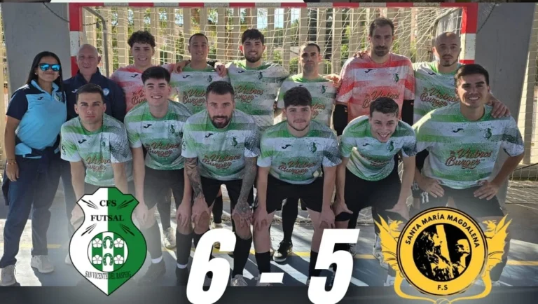 Remontada épica del CFS Futsal San Vicente-VicBros Burger frente al Novelda