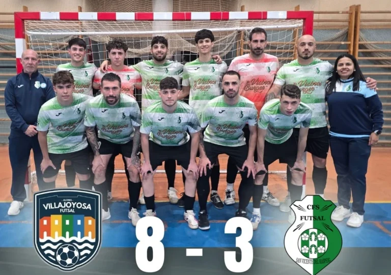 Villajoyosa vence a San Vicente en un duelo vibrante por el liderato