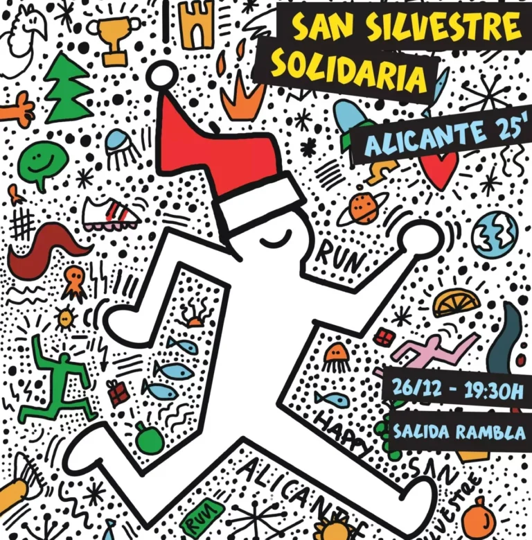 San Silvestre Alicantina 2025: Más de 2.000 inscritos para la carrera navideña del 26 de diciembre