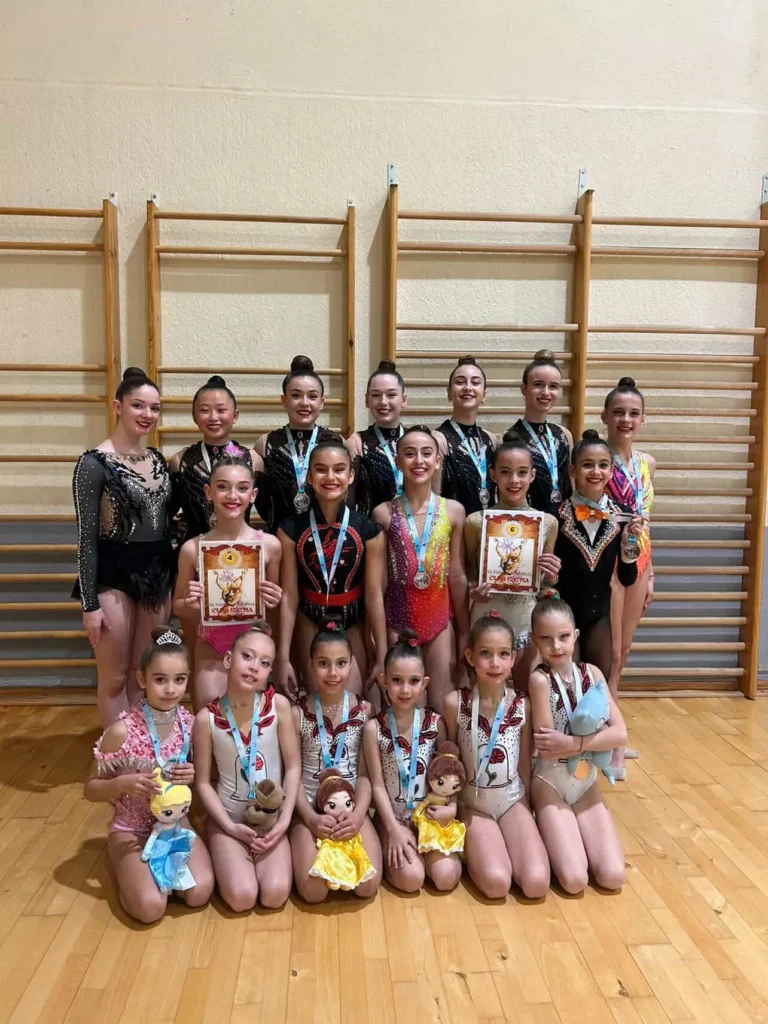 El Club de Gimnasia Rítmica San Vicente brilla en Altea y Monforte del Cid con un gran fin de semana de competición