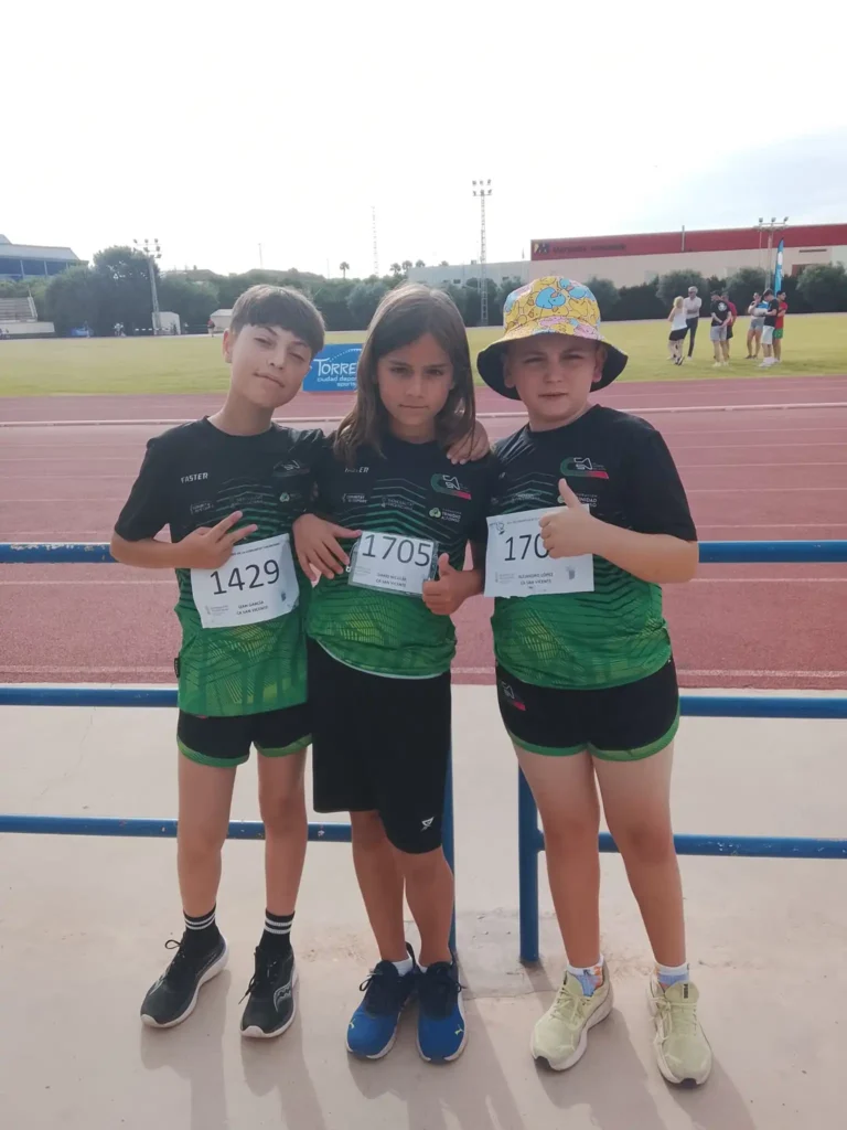 El Club Atletismo San Vicente cierra la temporada escolar con grandes resultados en Torrevieja