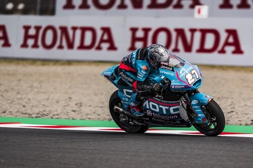 Holgado, segundo en el GP de Alemania