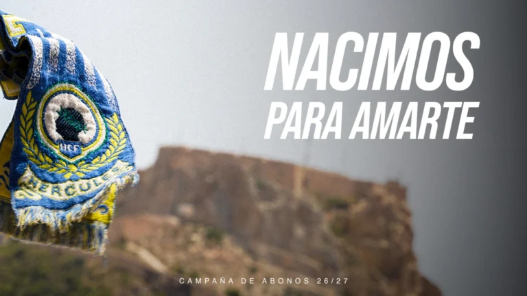 «Nacidos para amarte», el Hércules lanza la campaña de abonos 2026/2027